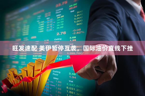 旺发速配 美伊暂停互袭，国际油价直线下挫