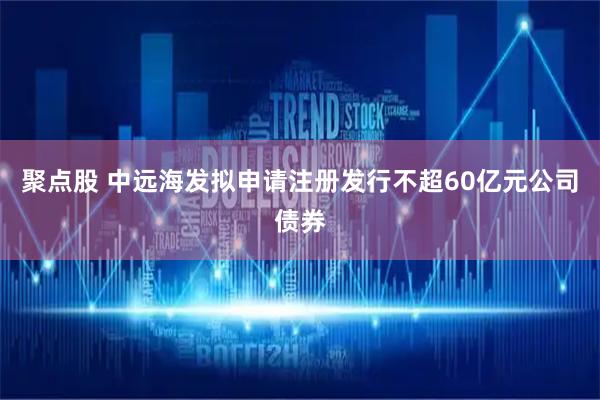 聚点股 中远海发拟申请注册发行不超60亿元公司债券