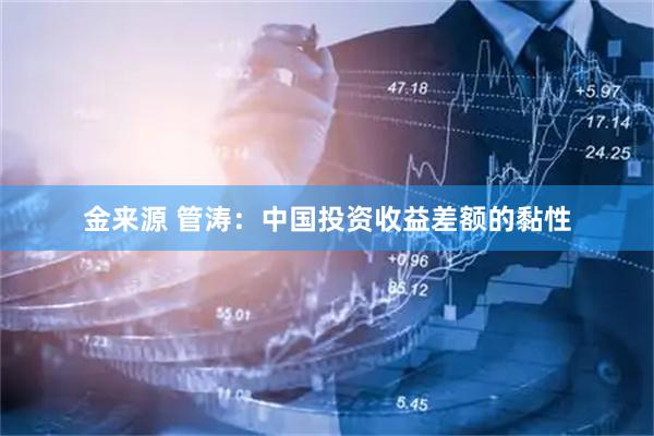 金来源 管涛：中国投资收益差额的黏性